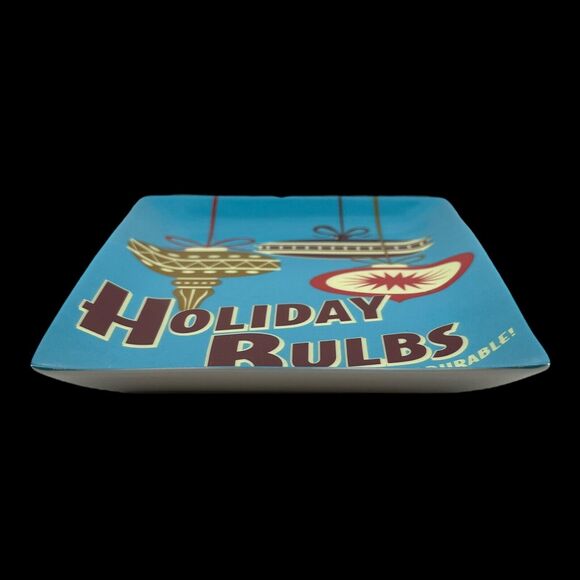 Boston Warehouse "Holiday Bulbs" Ornament Catch All Dish Retro Box 2006 - Picture 4 of 7